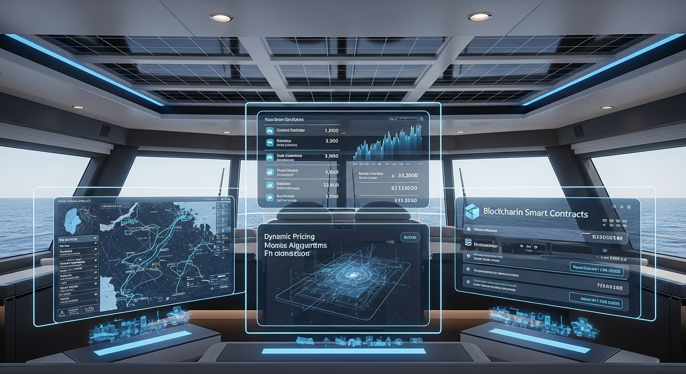 Tableau de bord IA et automatisation pour les logiciels de gestion de flotte maritime